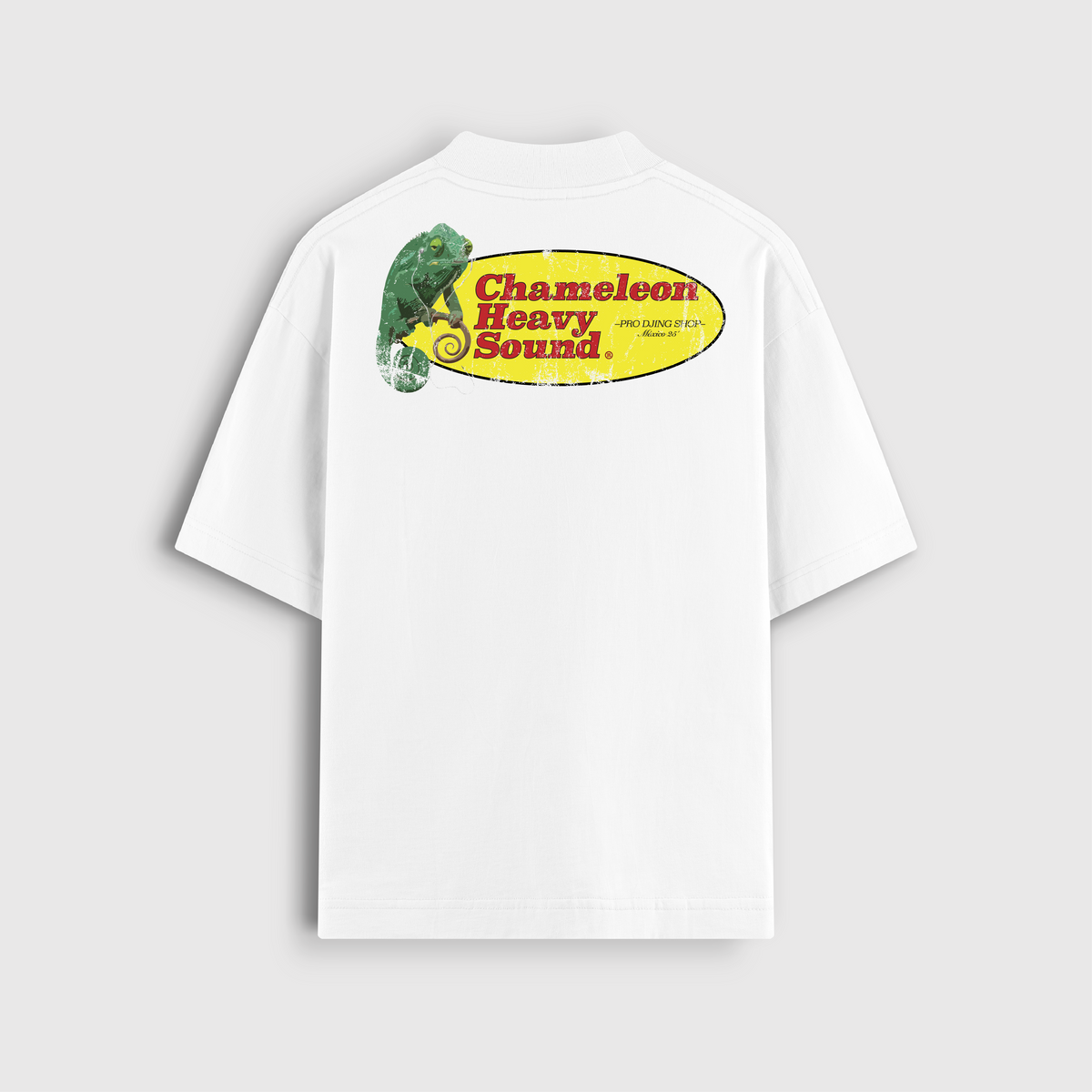 CHAMELEON WHITE TEE (WHITE)