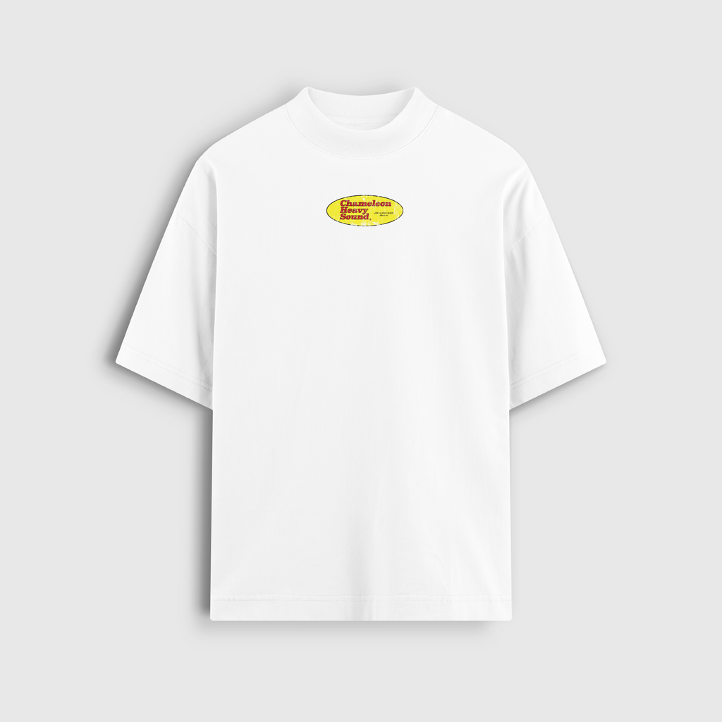 CHAMELEON WHITE TEE (WHITE)