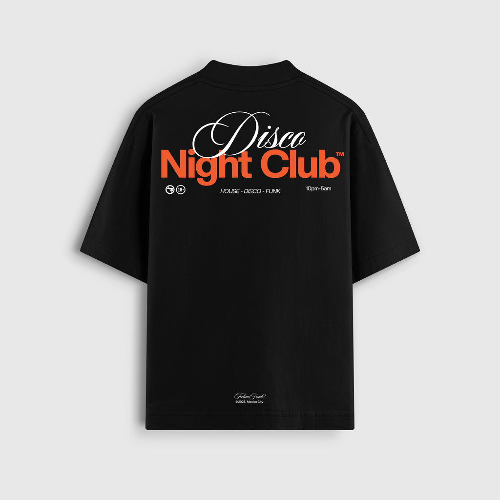 DISCO NIGHT CLUB TEE (BLACK)