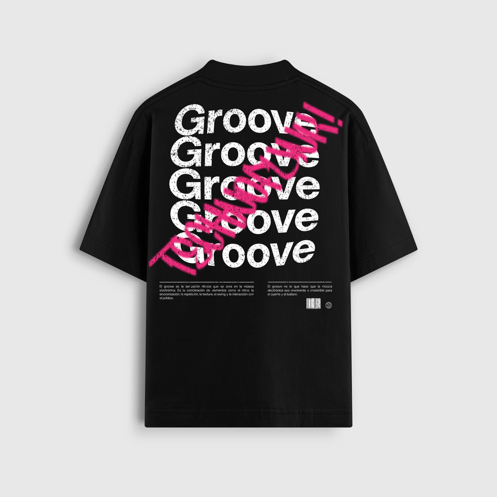 GROOVE TEE (BLACK)