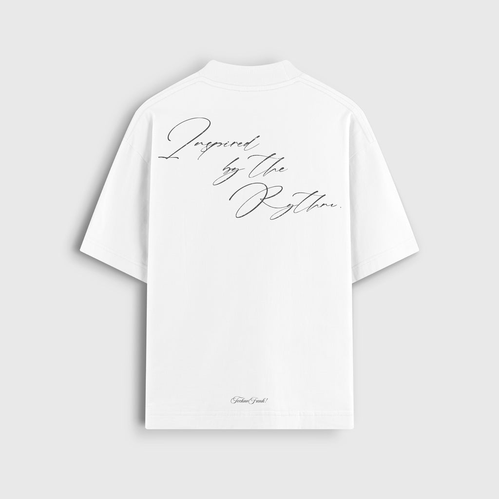 INSPIRED BY THE RYTHM TEE (WHITE)