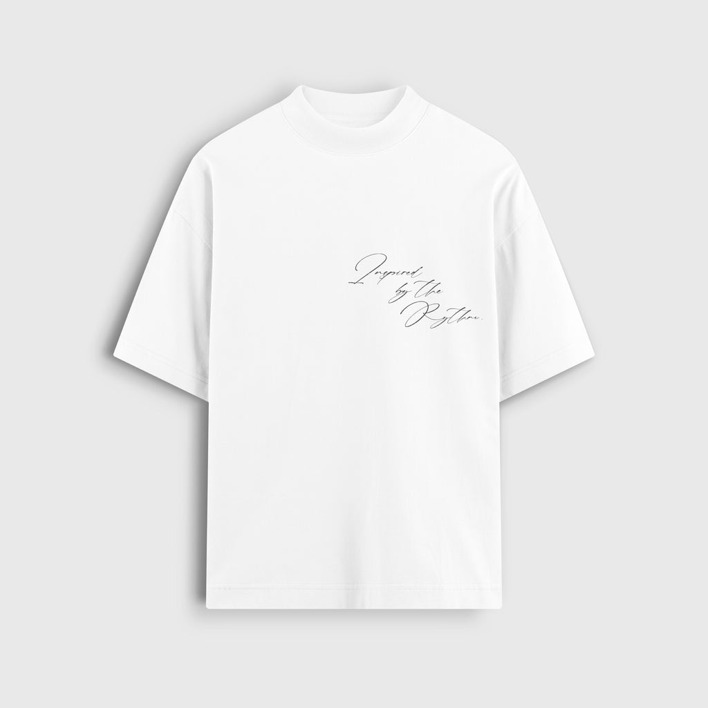 INSPIRED BY THE RYTHM TEE (WHITE)