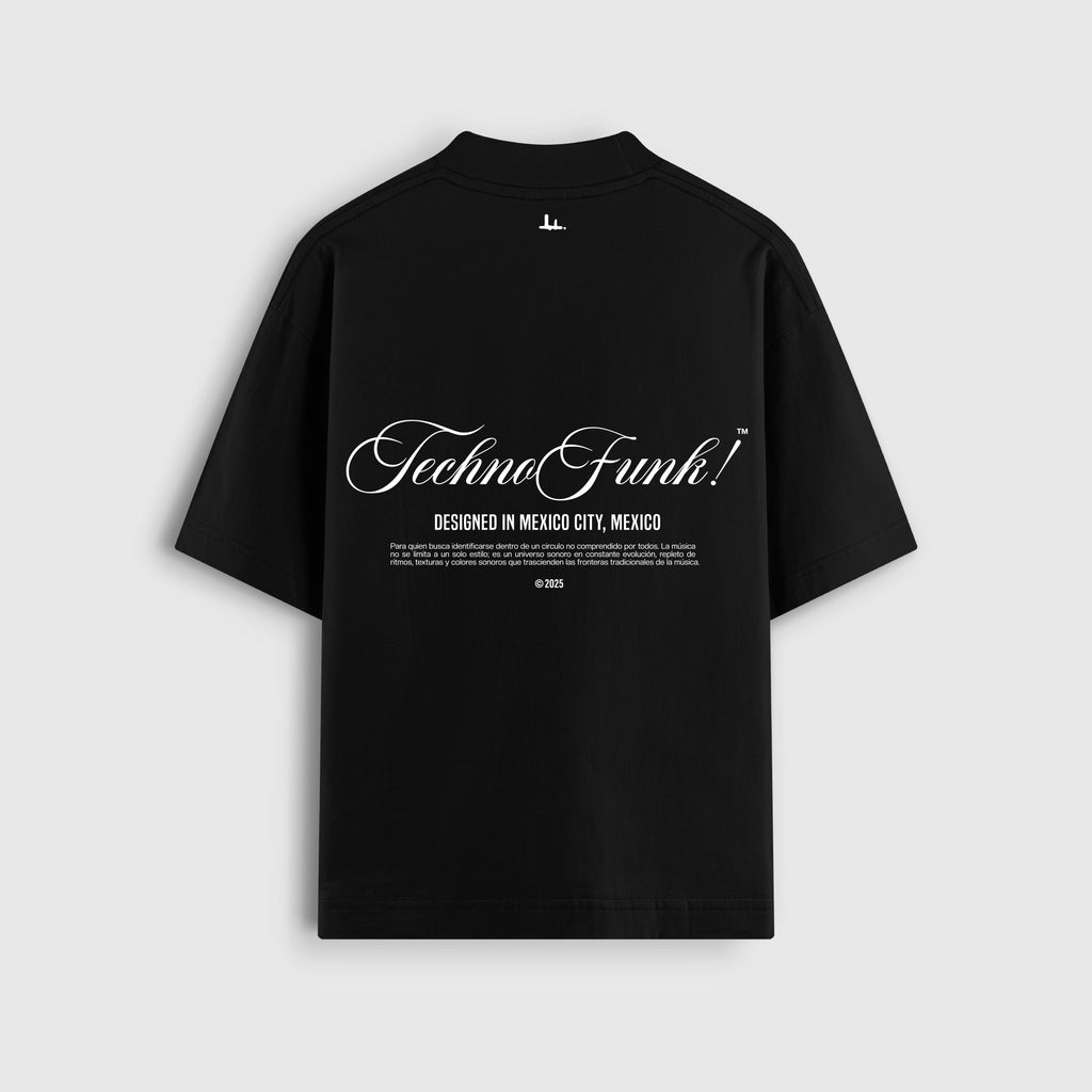 TECHNOFUNK! BASIC TEE (BLACK)