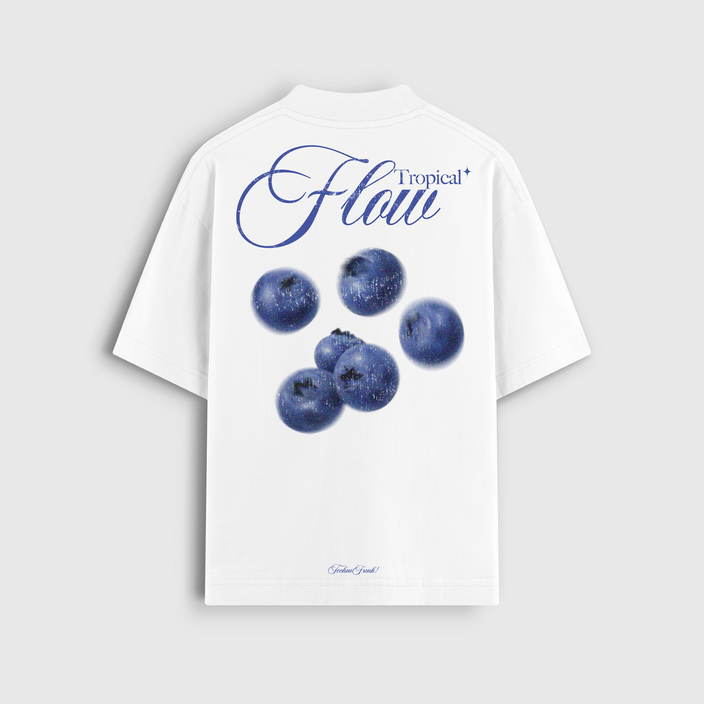 TROPICAL FLOW TEE (WHITE)