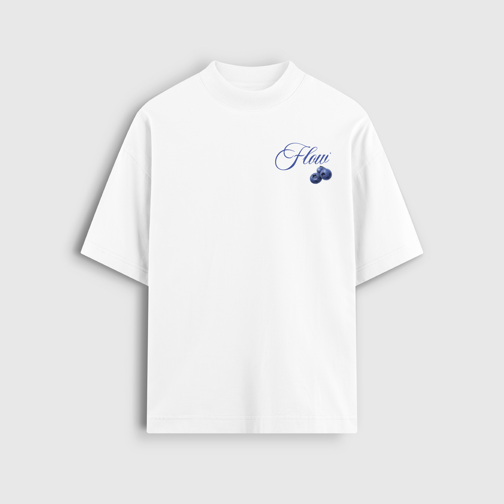 TROPICAL FLOW TEE (WHITE)